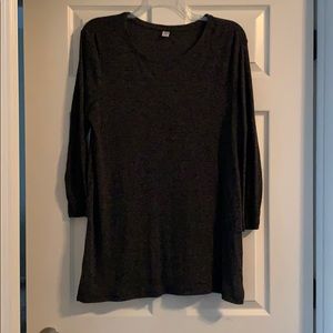 Grey old navy tunic shirt